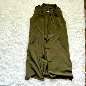 Olive Green Vest